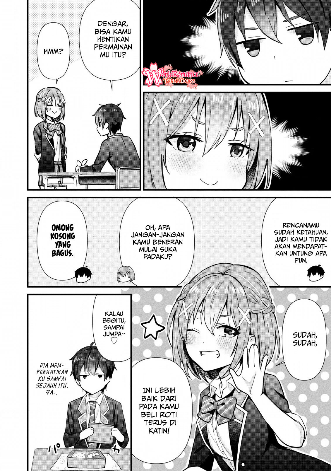 The Cute Girl Sitting Next to Me Is Trying to Make Me Fall in Love With Her as a Way to Ridicule Me, but the Tables Were Turned on Her Before She Knew It Chapter 02 Gambar 11